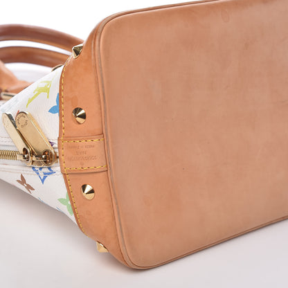 Louis Vuitton Monogram Multicolor Alma White 8 of 12
