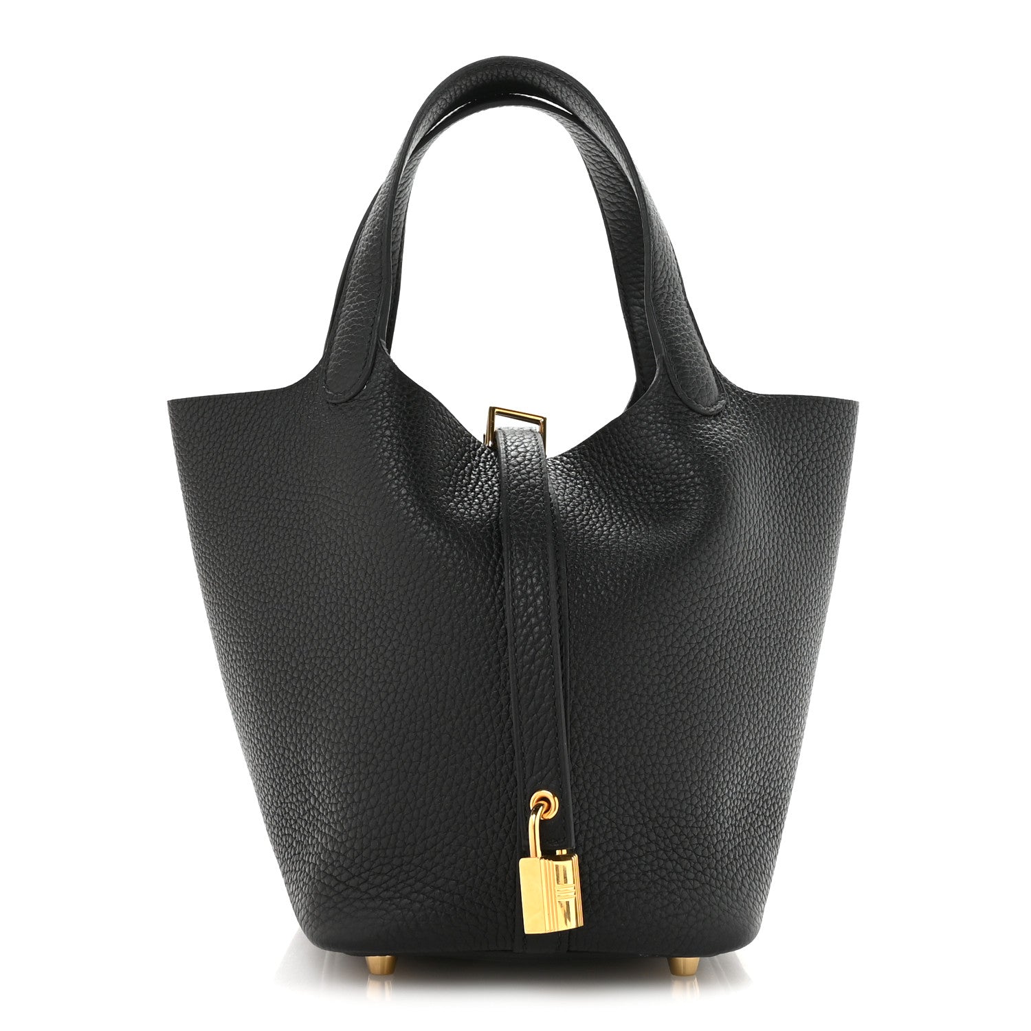 Hermes Taurillon Clemence Picotin Lock 18 PM Black 1 of 13