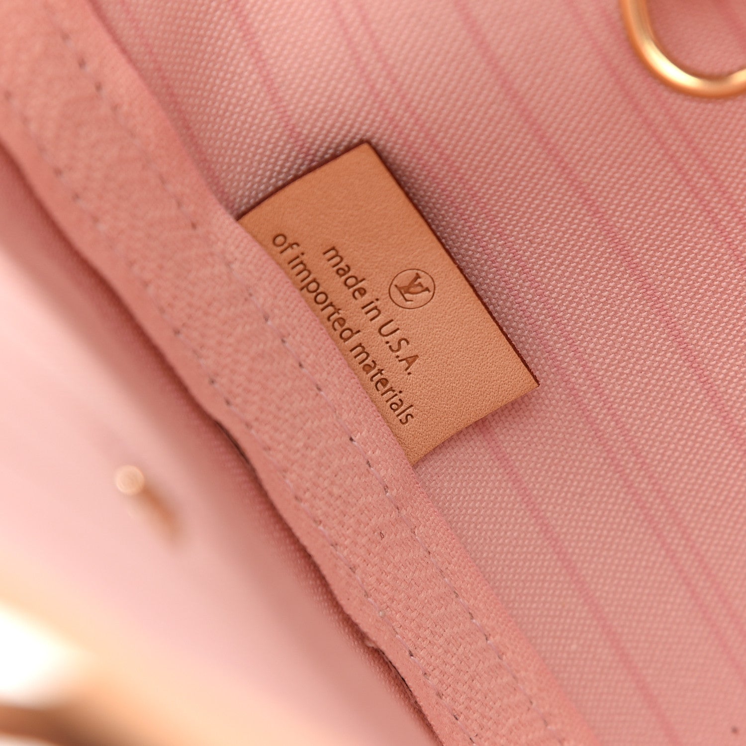 Louis Vuitton Damier Azur Neo Neverfull MM Rose Ballerine 8 of 11