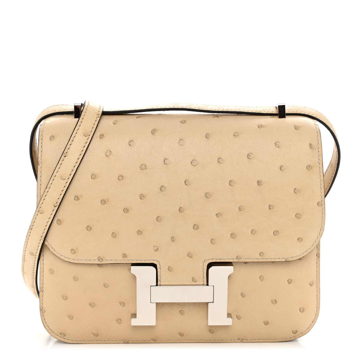 Hermes Ostrich Constance 18 Parchemin 1 of 10