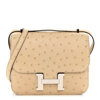 Hermes Ostrich Constance 18 Parchemin 1 of 10