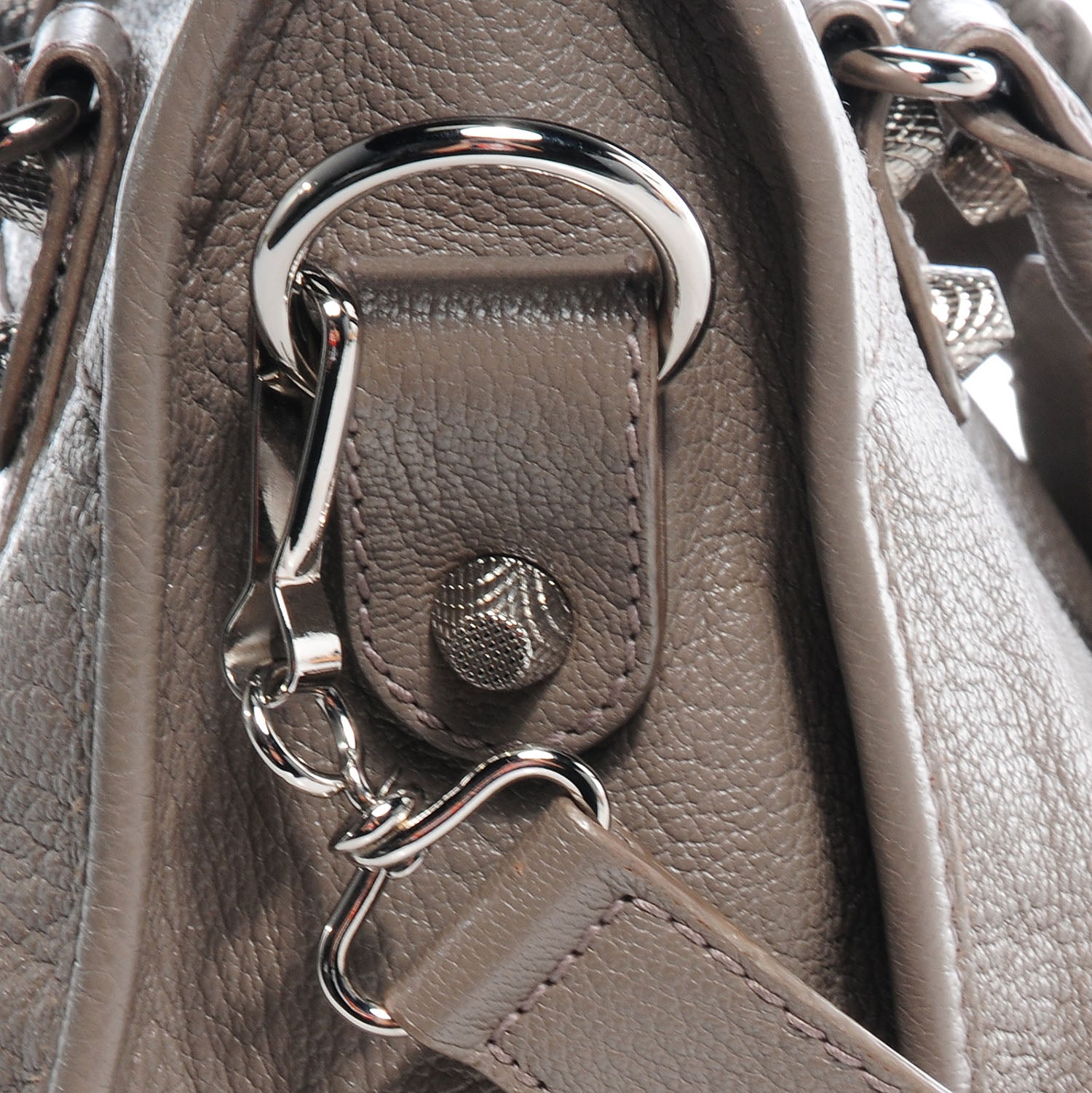 Balenciaga Chevre Hamilton Giant 12 Silver Hardware City Gris Poivre 10 of 10