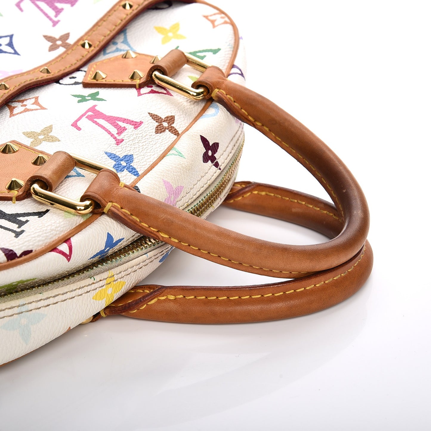 Monogram Multicolor Trouville White