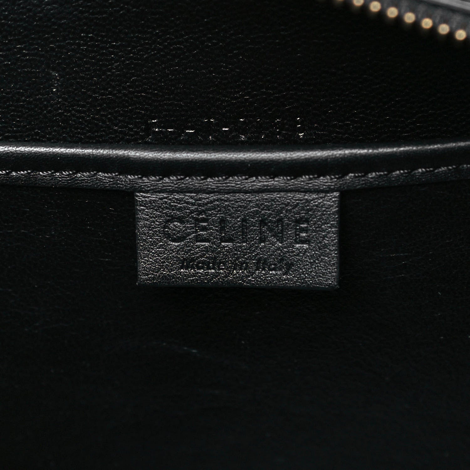 Celine Smooth Calfskin Nano Luggage Black 8 of 9