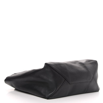 Celine Lambskin Horizontal Cabas Black 4 of 12