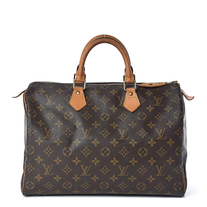 Louis Vuitton Monogram Speedy 35 1 of 10