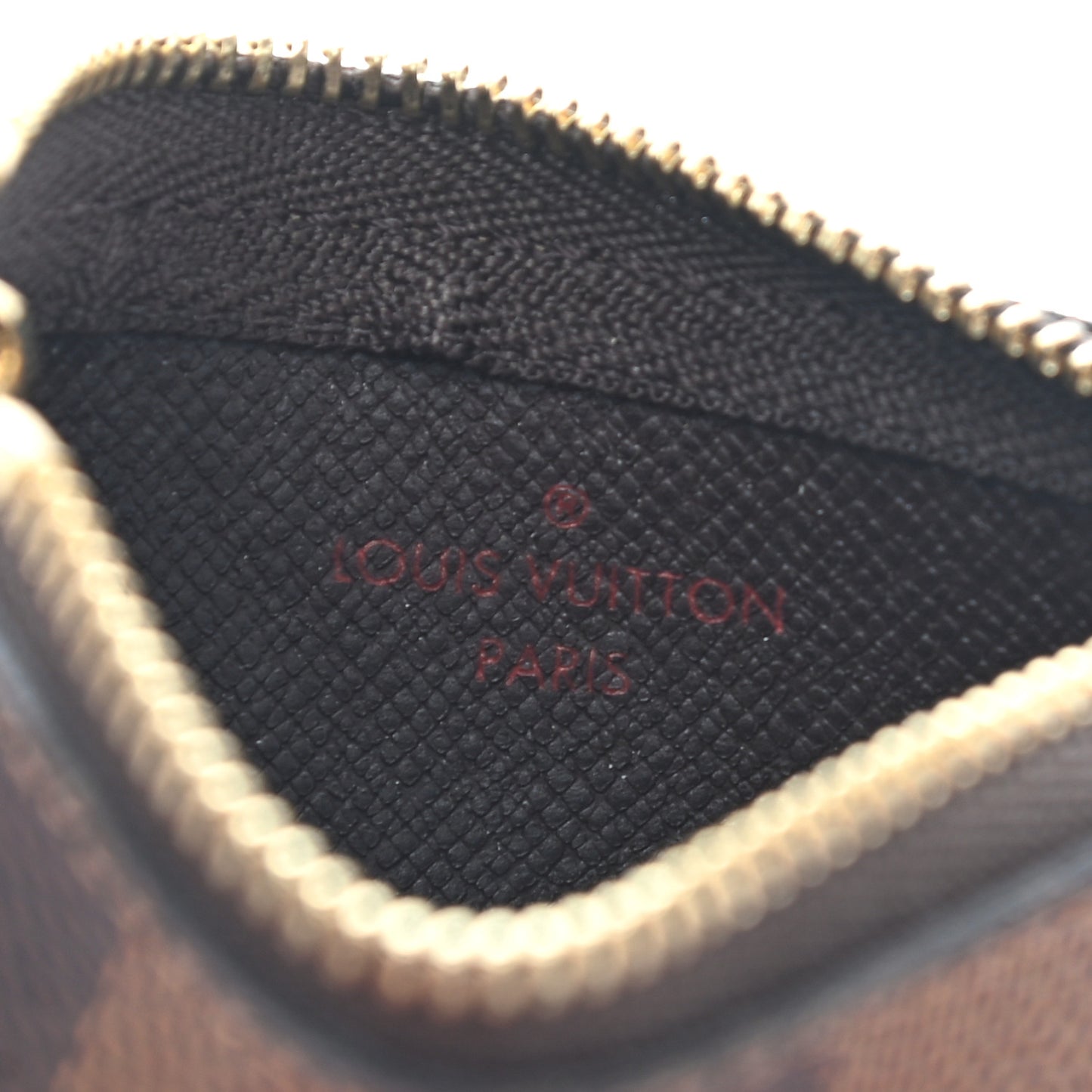 Damier Ebene Key Pouch