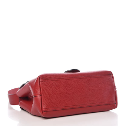 Gucci Cellarius Calfskin GG Marmont Shoulder Bag Vulcanic Red 4 of 9