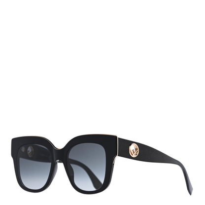 Fendi Acetate F is Fendi Sunglasses FF 0359/G/S Black 1 of 7
