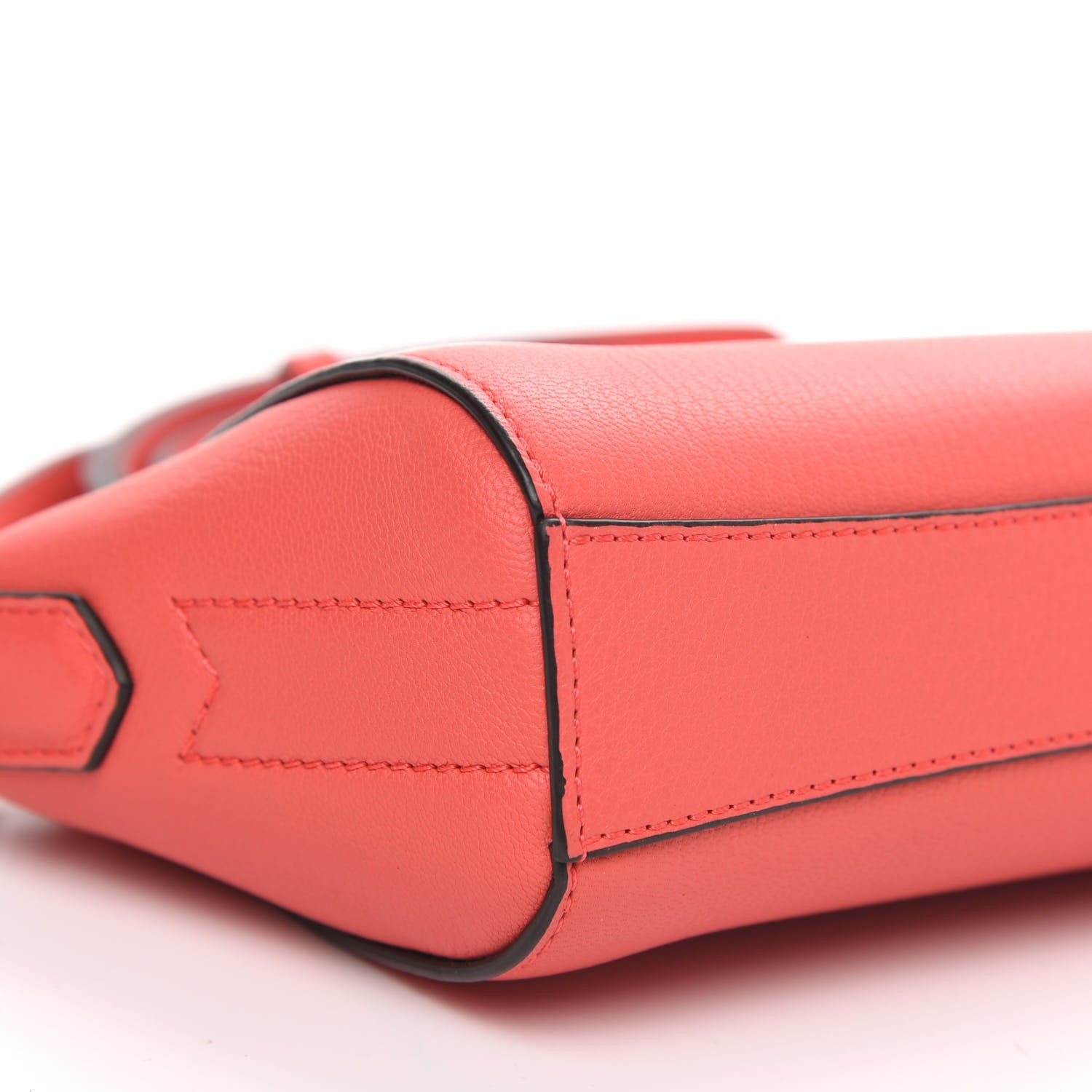 Givenchy Sugar Goatskin Nano Antigona Coral 7 of 8