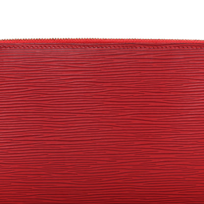 Louis Vuitton Epi Pochette Accessories 24 Castillan Red 8 of 12