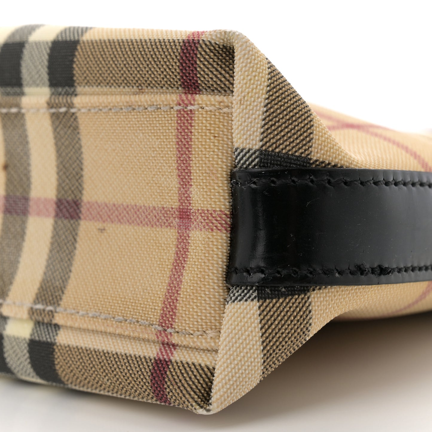 Vintage Check Shoulder Bag Black