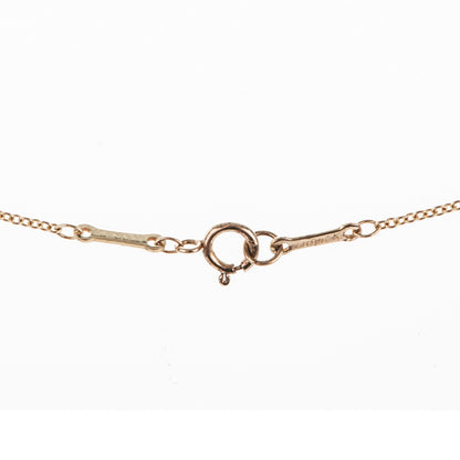 Tiffany 18K Yellow Gold Diamond .50ct Elsa Peretti Diamonds by the Yard Pendant Necklace 4 of 6