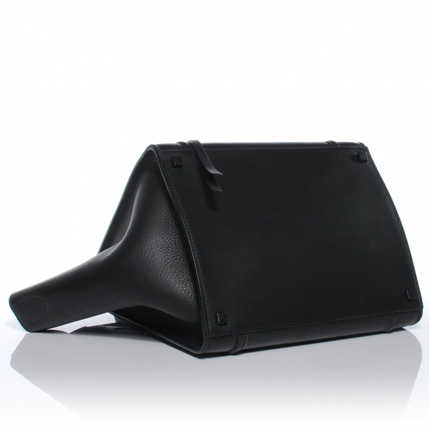 Calfskin Medium Phantom Luggage Black