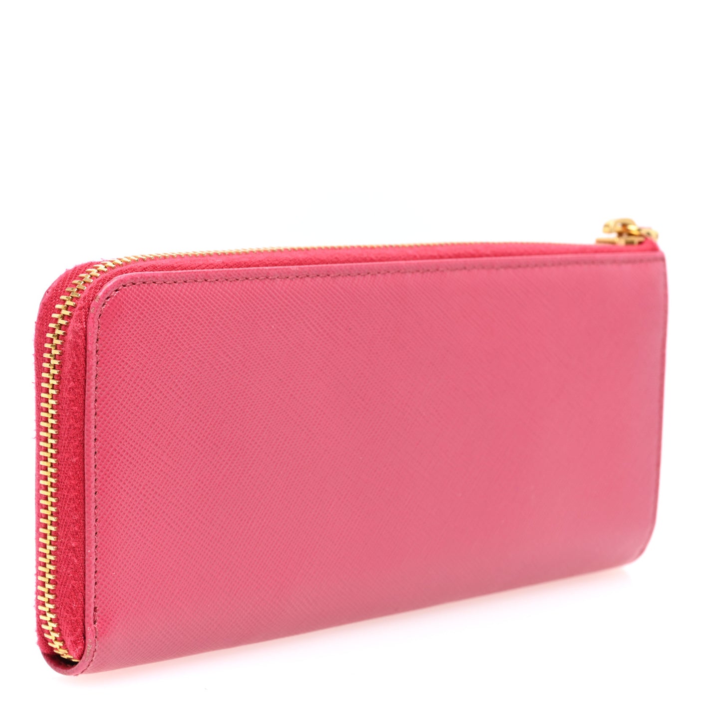 Saffiano Move Half Zip Wallet Peonia