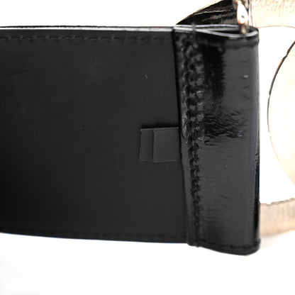Chanel Patent CC Wide Belt 90 36 Black 9 of 9