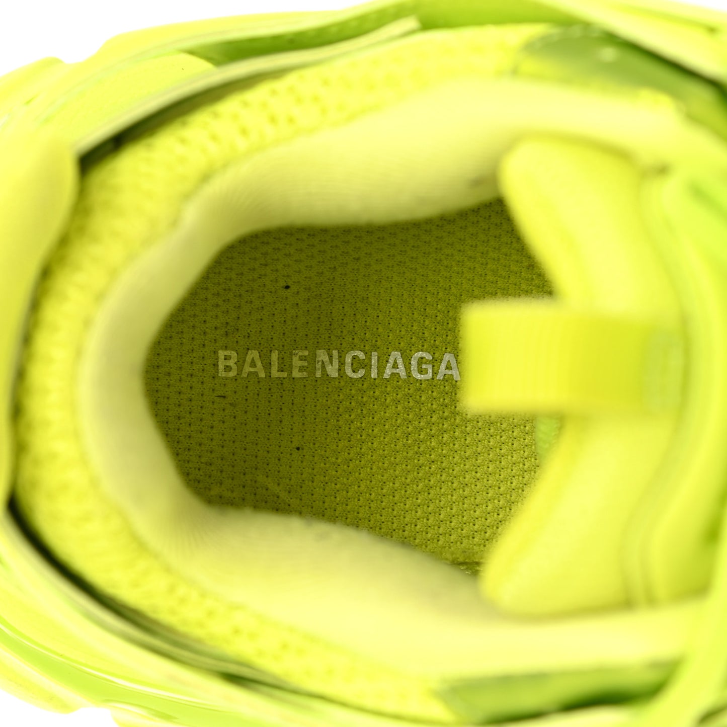 Mesh Nylon Womens Track Sneakers 36 Lime