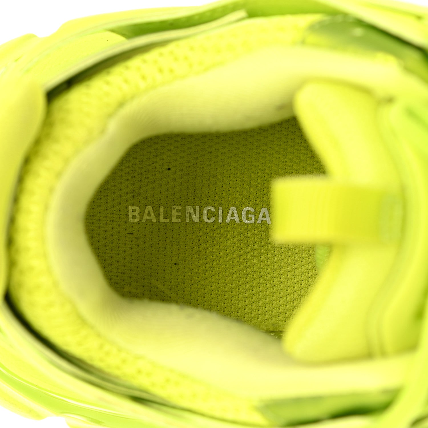 Balenciaga Mesh Nylon Womens Track Sneakers 36 Lime 7 of 12