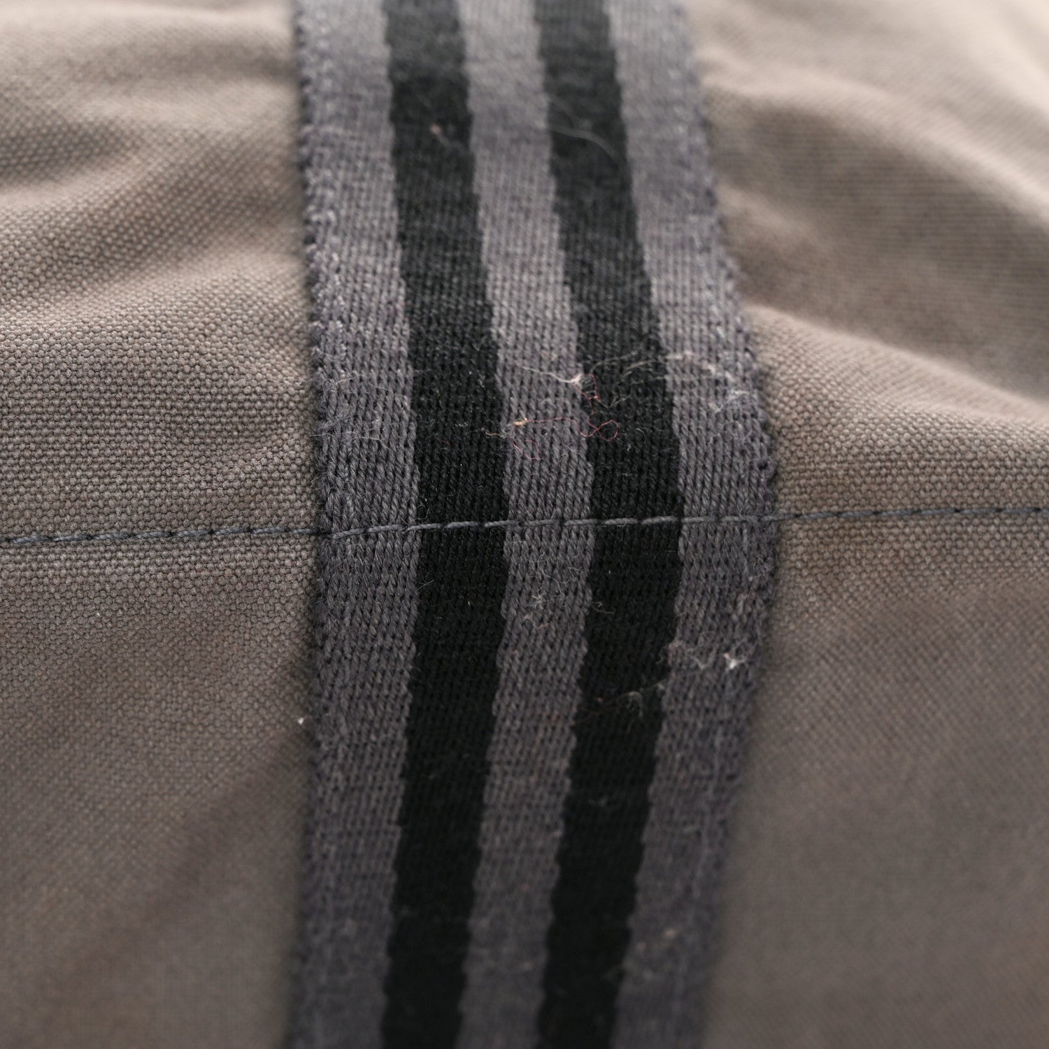 Hermes Canvas Tout Fourre PM Grey 10 of 12