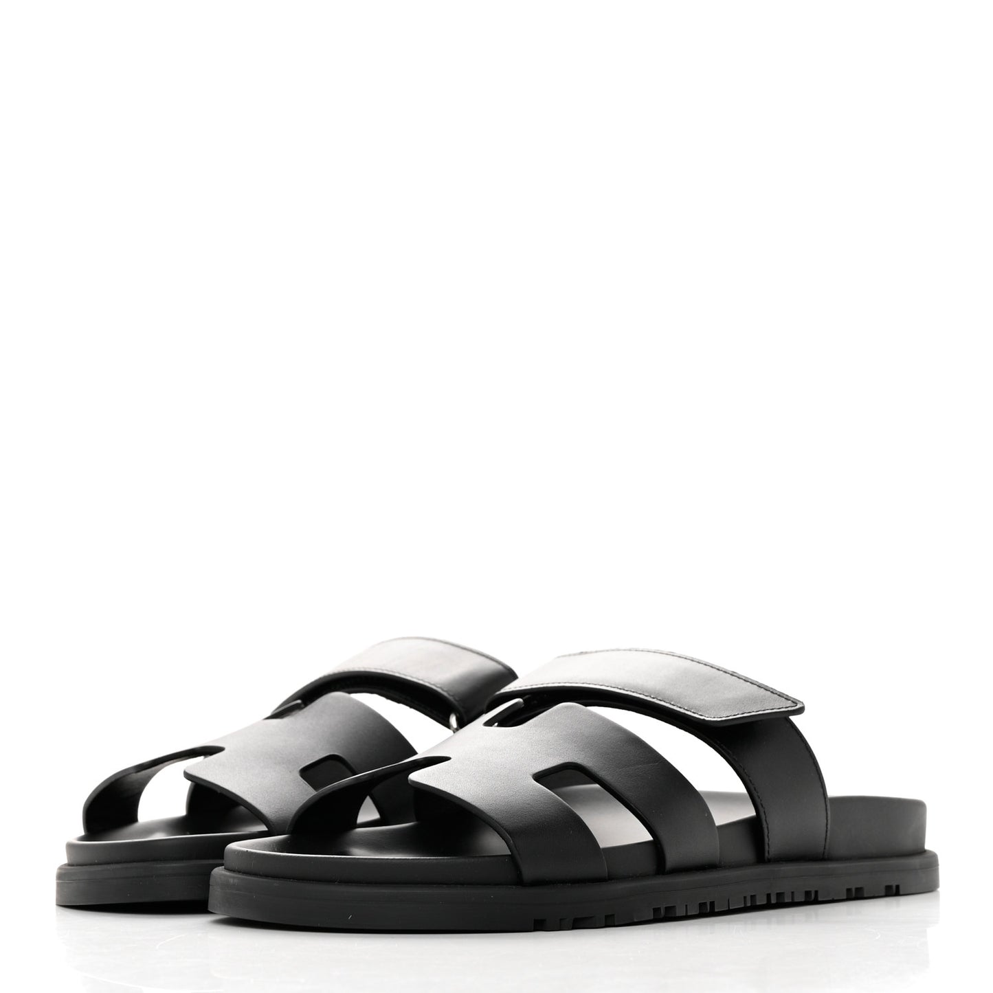 Calfskin Womens Chypre Sandals 37 Black