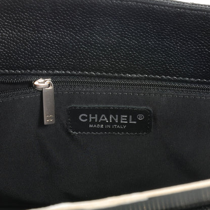 Chanel Caviar Grand Shopping Tote GST Black 6 of 8