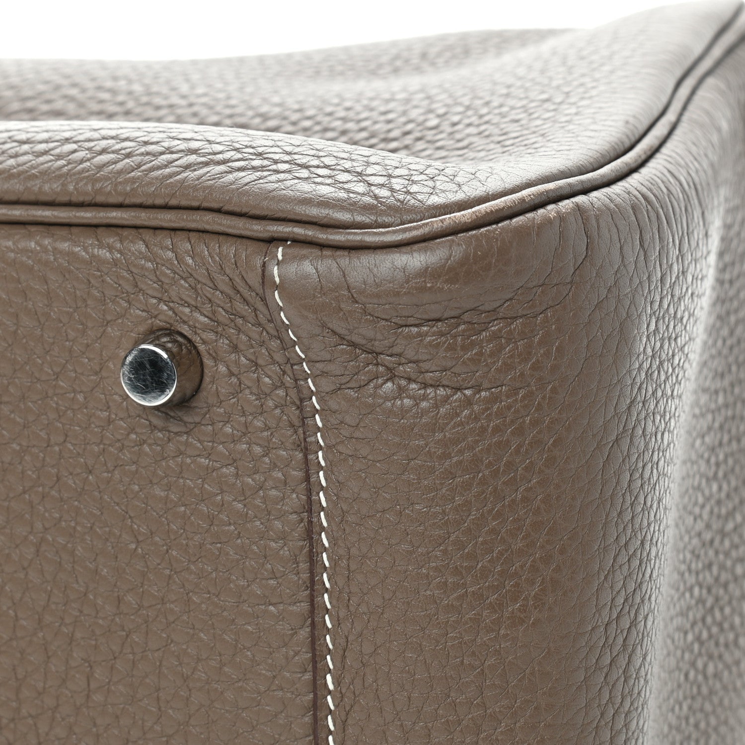 Hermes Taurillon Clemence Lindy 34 Etoupe 12 of 13