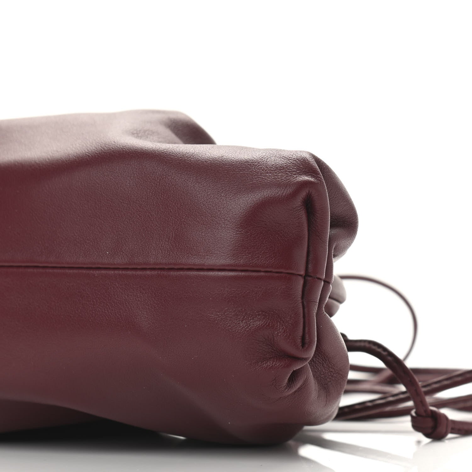 Bottega Veneta Butter Calfskin The Mini Pouch Bordeaux 9 of 9