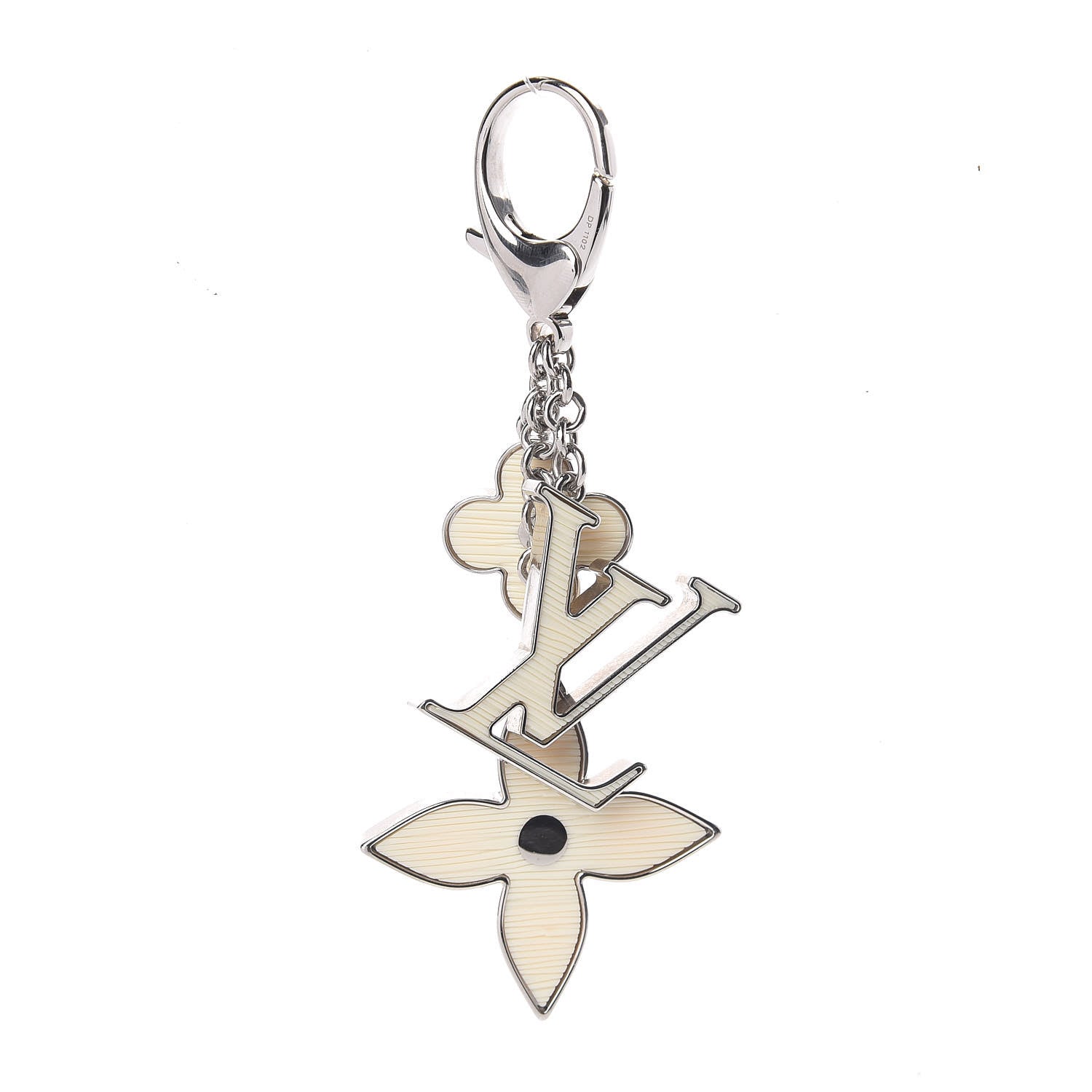 Louis Vuitton Fleur d'Epi Bag Charm Ivory 1 of 2