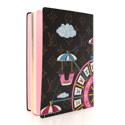 Louis Vuitton Monogram 2020 Christmas Animation Big Wheel Notebook MM Rose Ballerine 4 of 10
