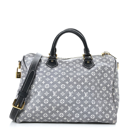 Louis Vuitton Monogram Idylle Speedy Bandouliere 30 Encre 1 of 10