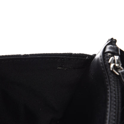 Chanel Jersey Quilted Reissue Wallet On Chain WOC Black 7 of 7