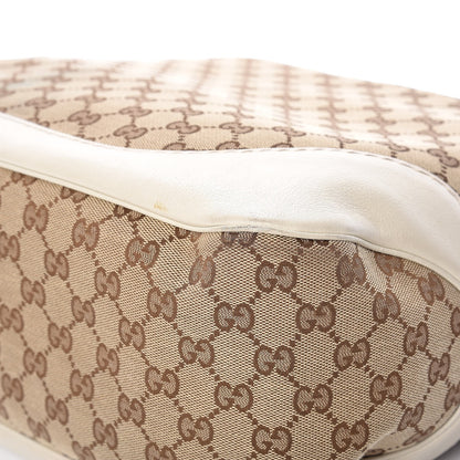 Gucci Monogram Medium Charlotte Hobo Off White 12 of 14
