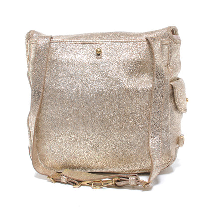 Saint Laurent Besace Tote Volcano Gold 3 of 8