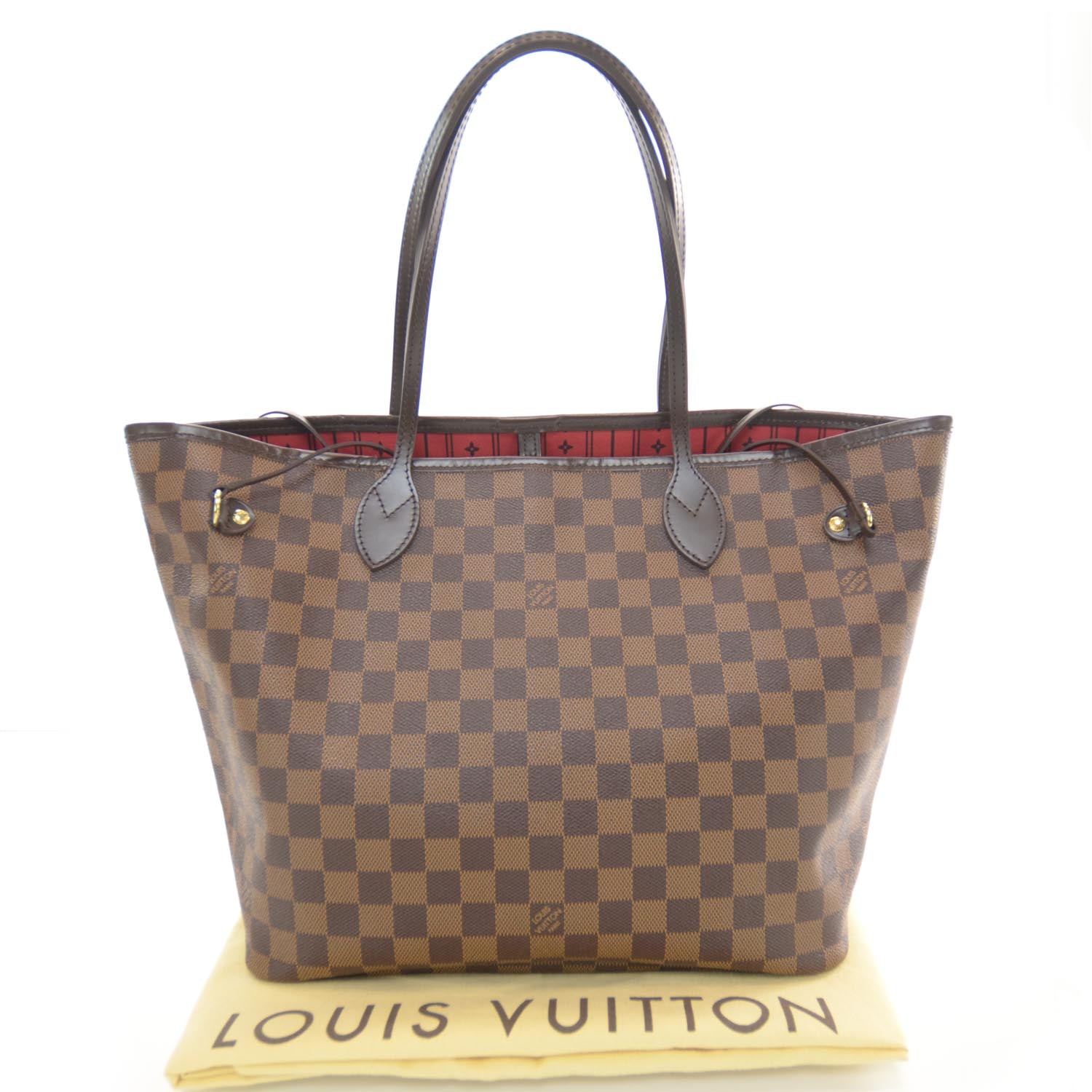 Louis Vuitton Damier Ebene Neverfull MM 3 of 7