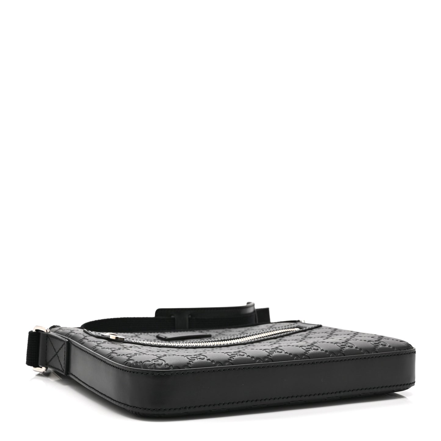 Guccissima Signature Small Messenger Bag Black
