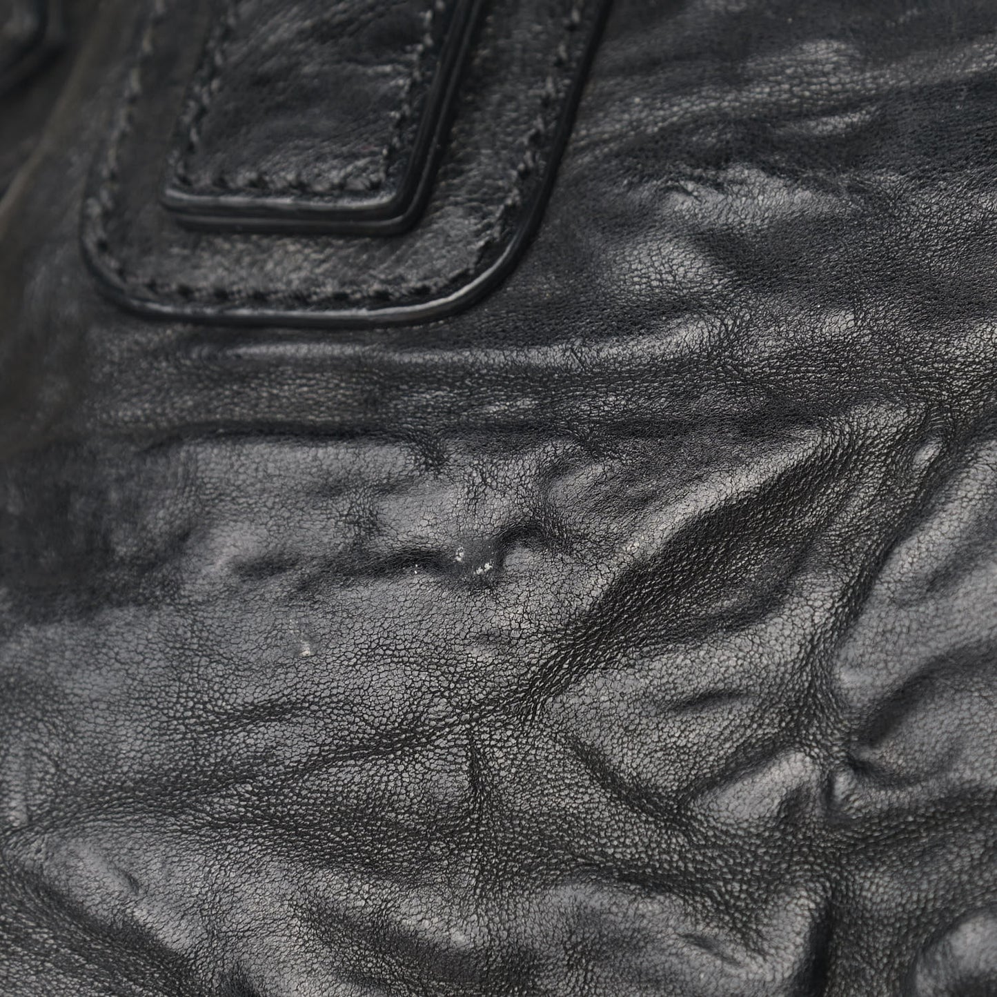 Tumbled Sheepskin Medium Pandora Black