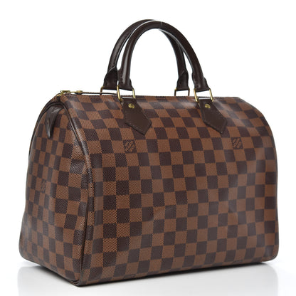 Louis Vuitton Damier Ebene Speedy 30 5 of 19