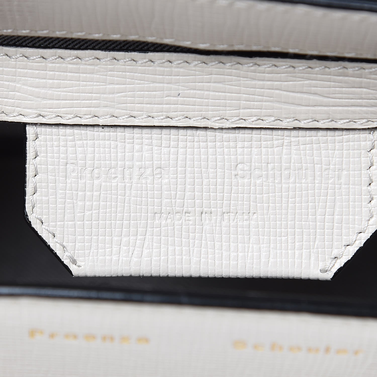 Proenza Schouler Linosa Calfskin Tiny PS11 Classic Shoulder Bag White 6 of 11