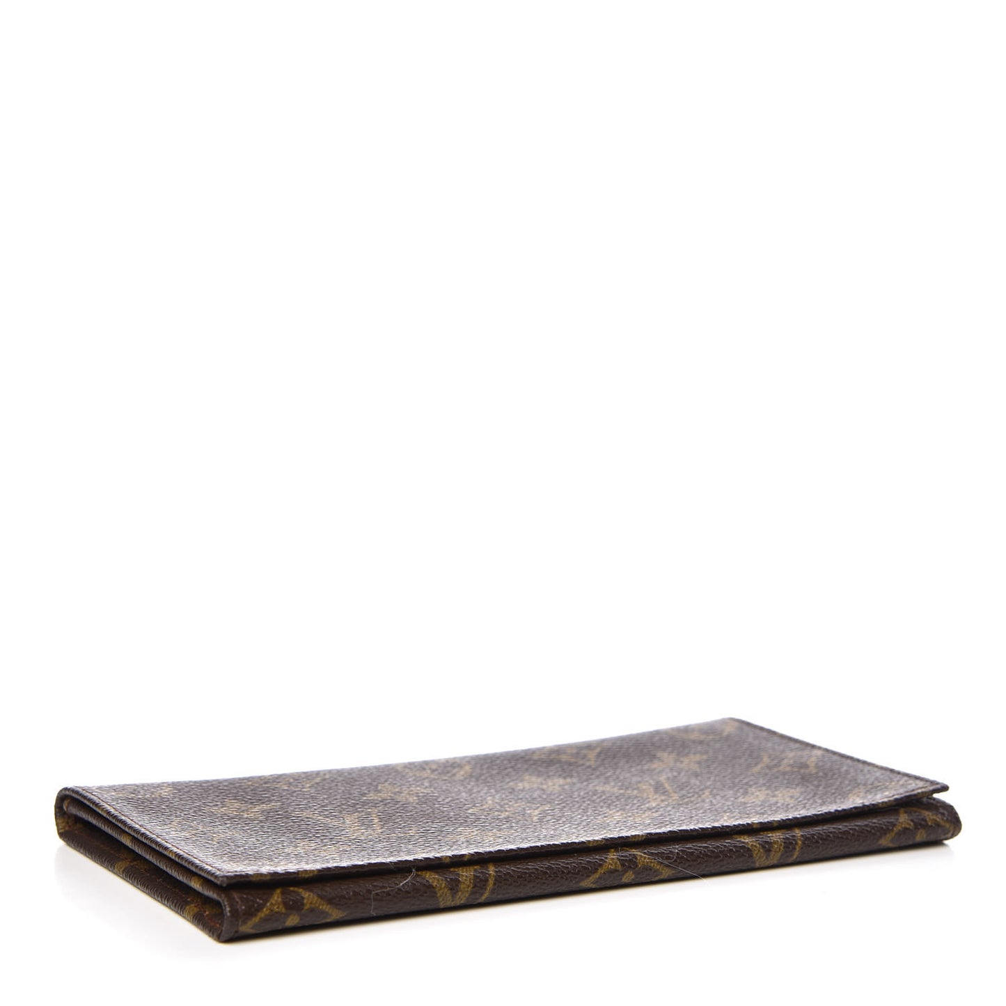 Monogram Checkbook Holder Wallet