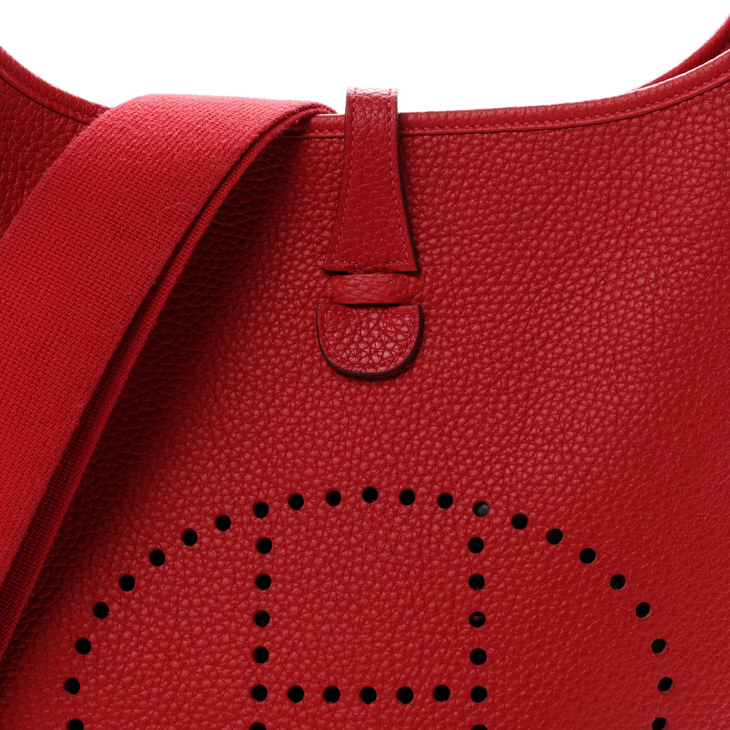 Taurillon Clemence Evelyne III PM Rouge Casaque