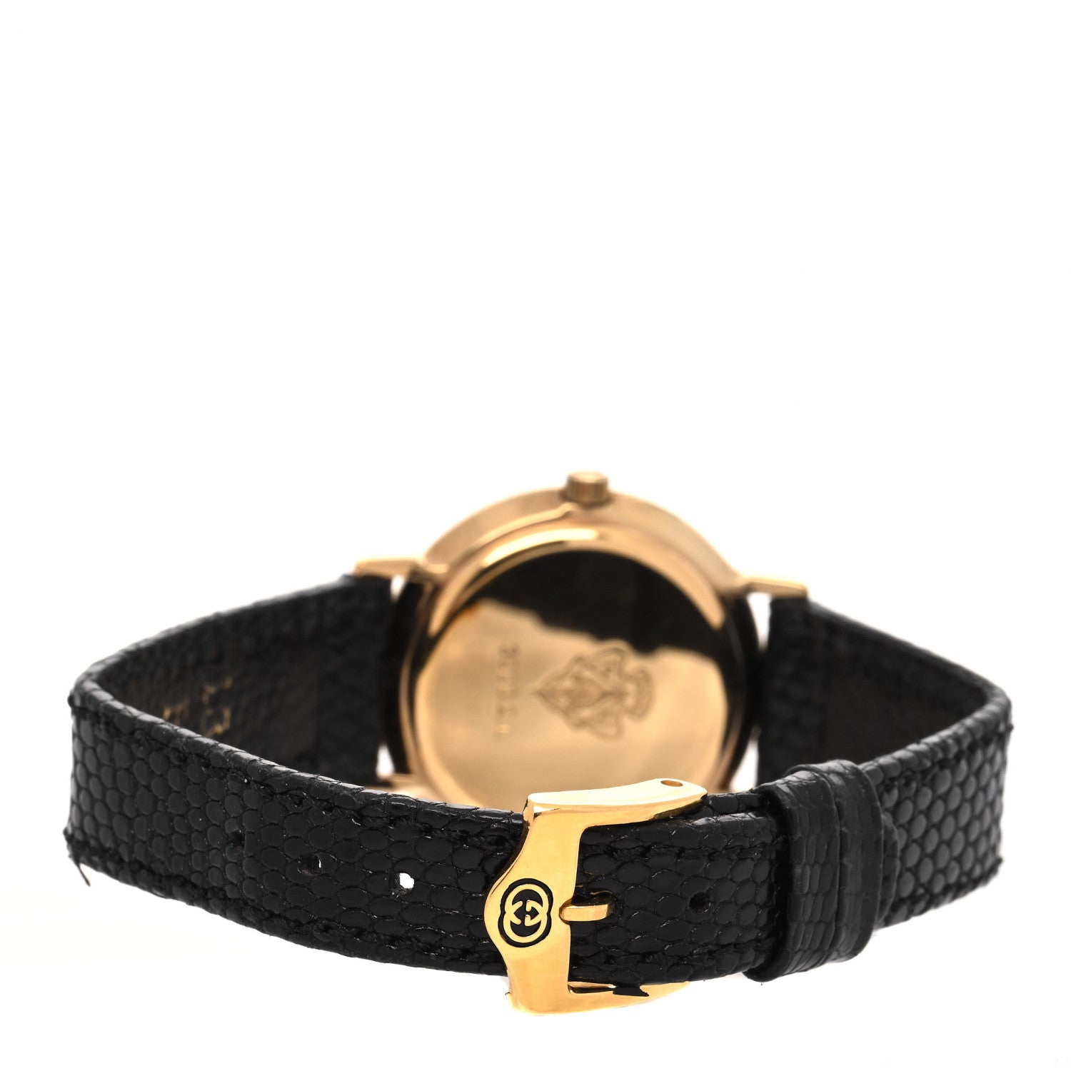 Gucci Stainless Steel Lizard 26mm 3000L Quartz Watch Black 3 of 4