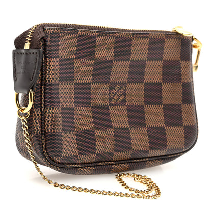 Louis Vuitton Damier Ebene Mini Pochette Accessories 3 of 12