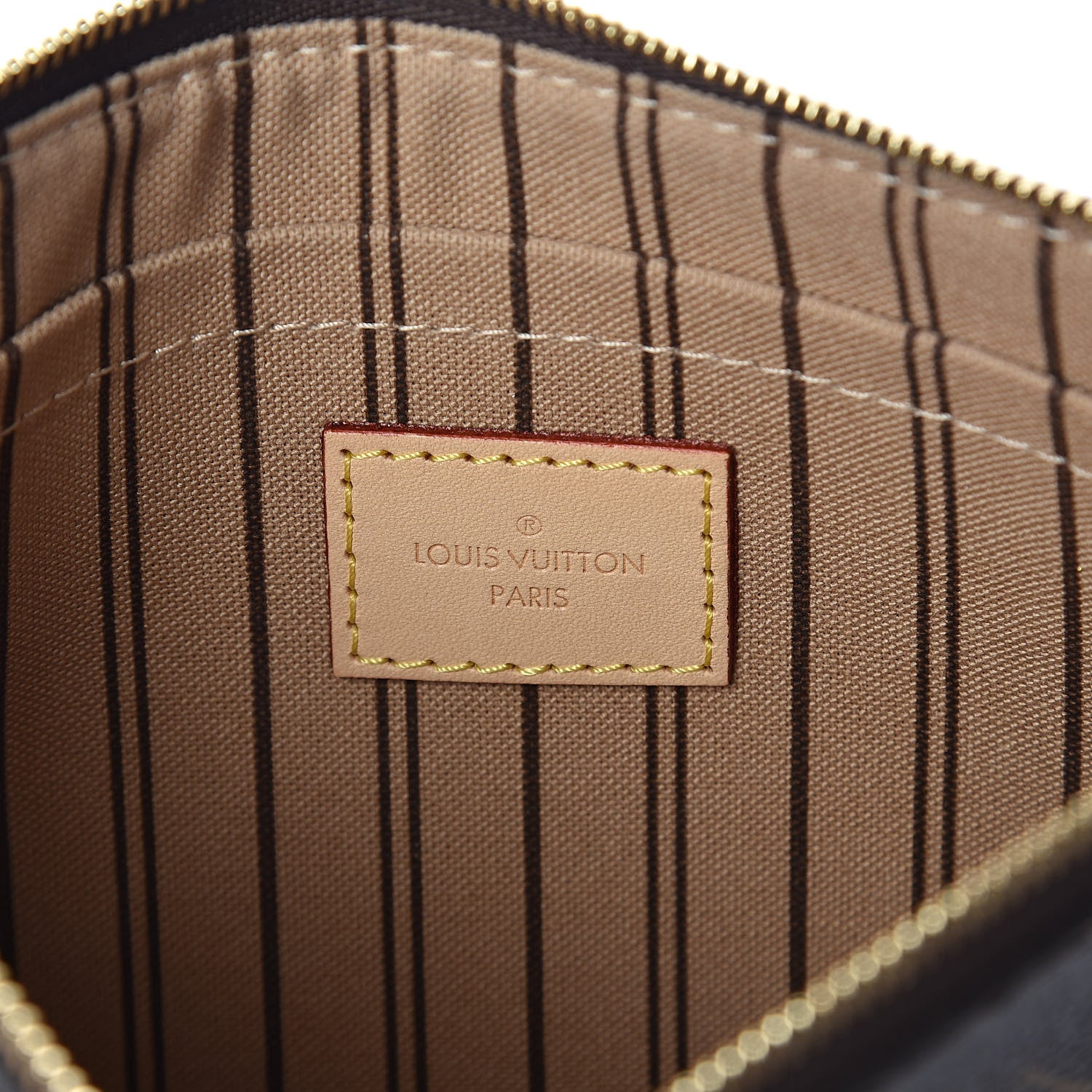 Louis Vuitton Monogram Neverfull MM GM Pochette 6 of 6