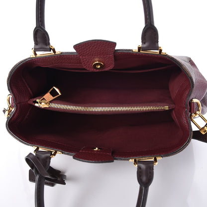 Louis Vuitton Damier Ebene Cuir Taurillon Brittany Bordeaux 6 of 8