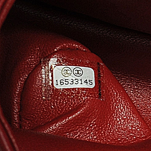 Chanel Aged Calfskin Quilted 2.55 Reissue 227 Flap Red 5 of 8