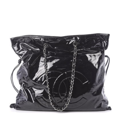 Chanel Patent Bonbons Shopper Tote Black 1 of 11