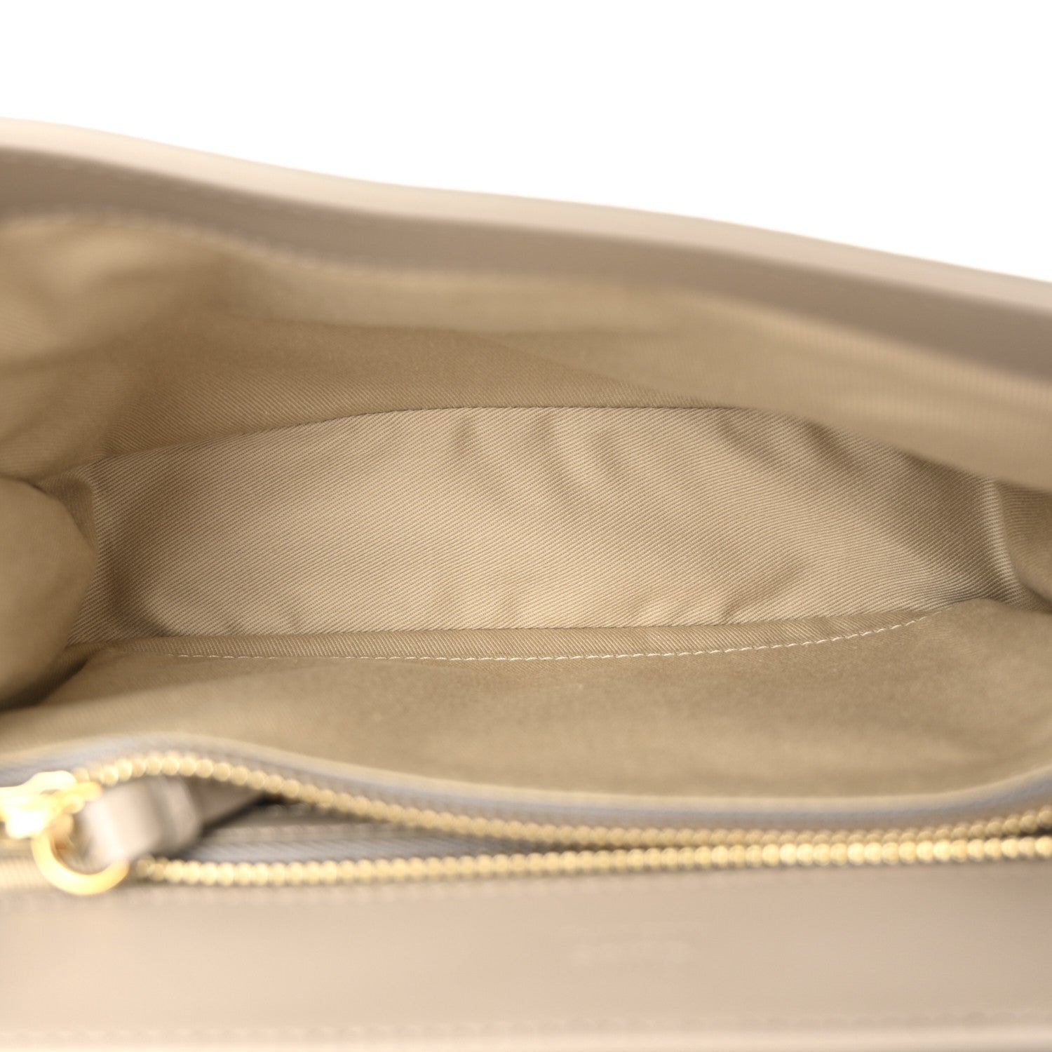 Chloe Shiny Calfskin Suede Small C Double Carry Bag Motty Grey 5 of 10