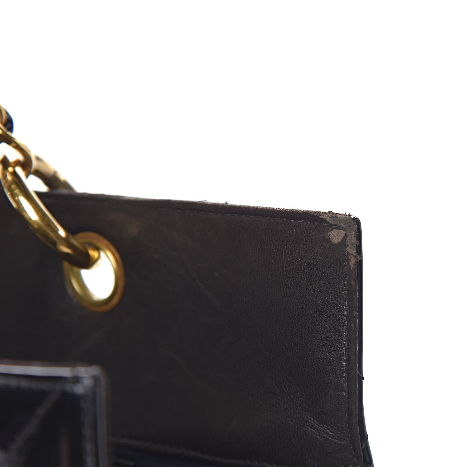 Chanel Patent Quilted Grand Shopping Tote GST Black 16 of 25