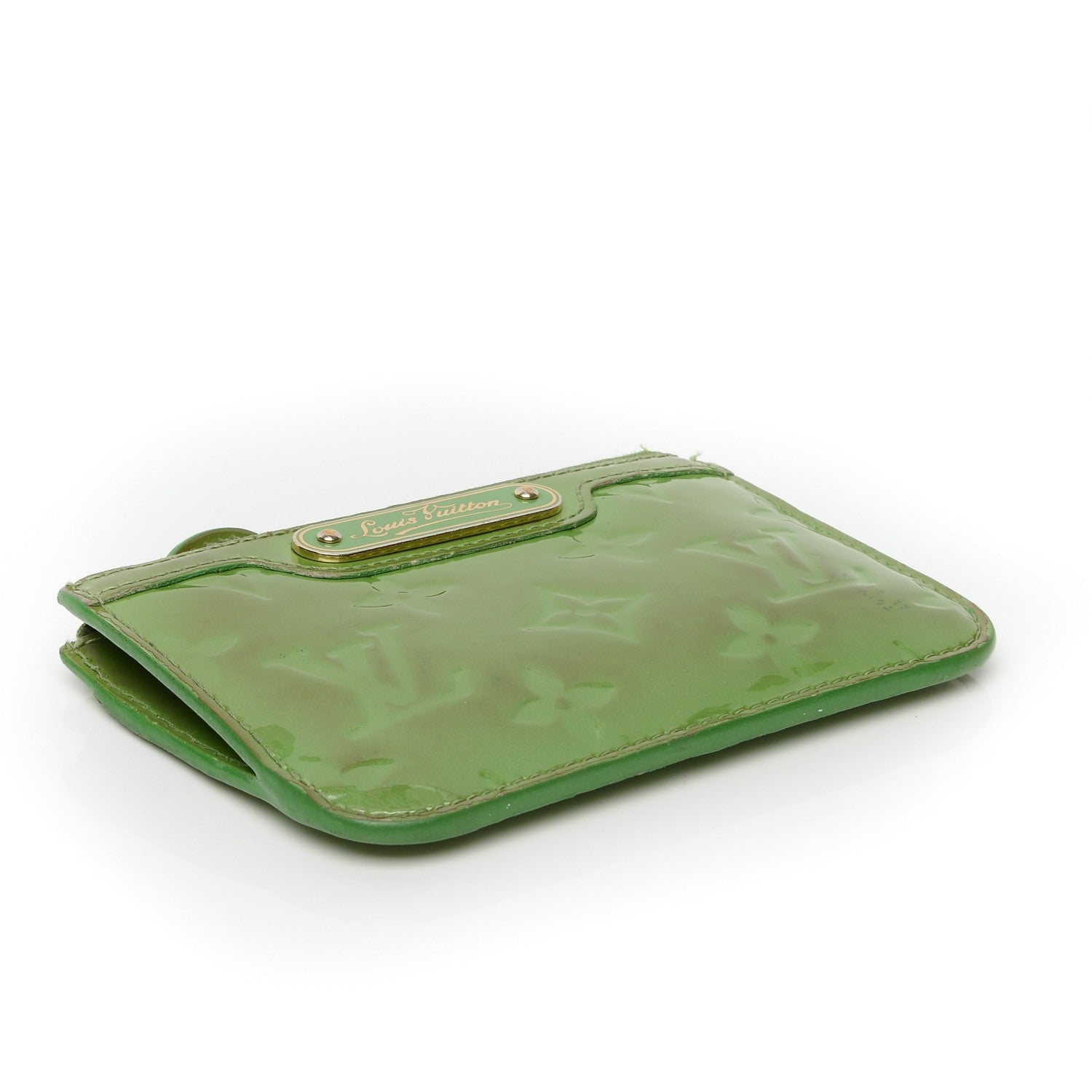 Louis Vuitton Vernis Key Pouch Vert Tonic 4 of 6