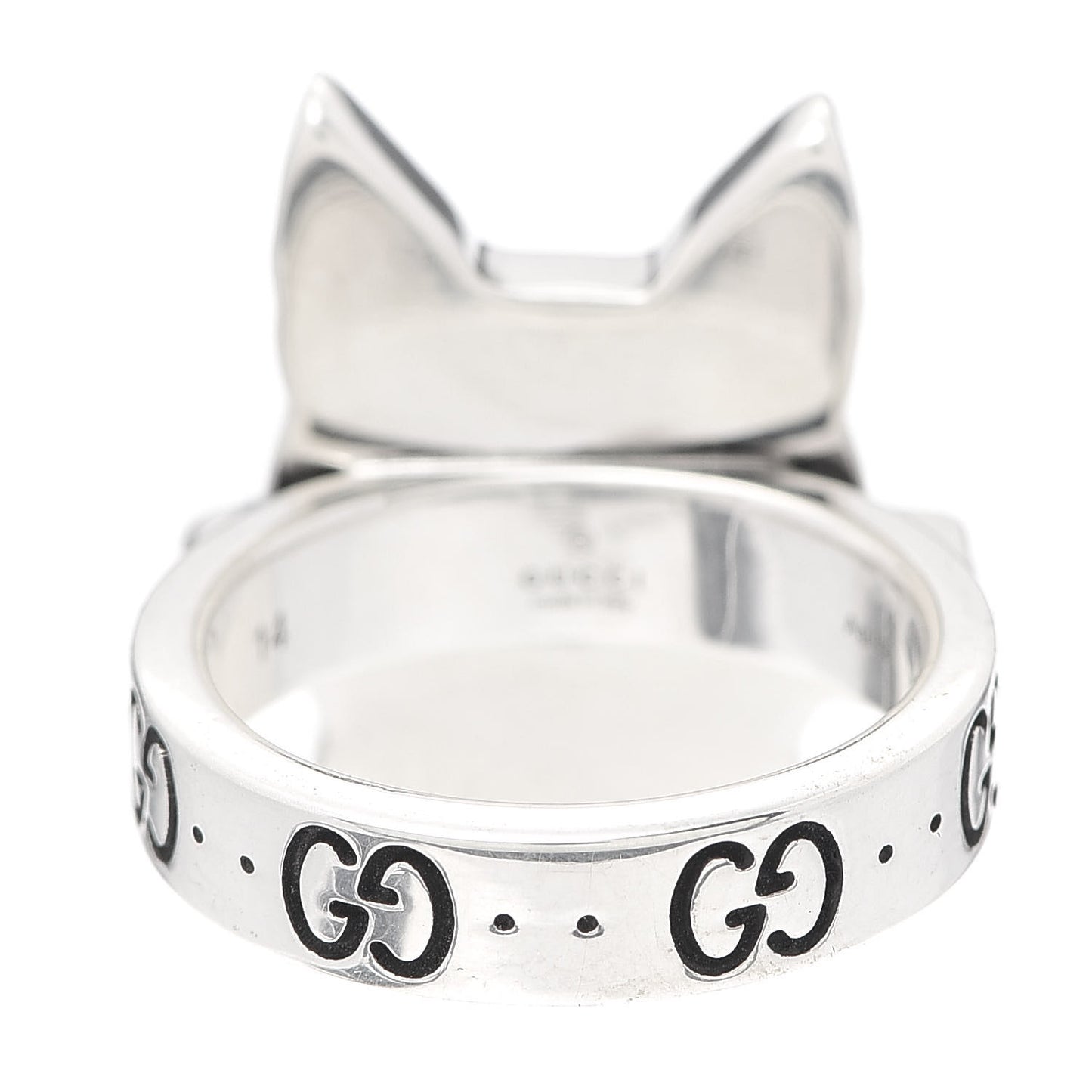 Sterling Silver Enamel Bosco Ring 54 7
